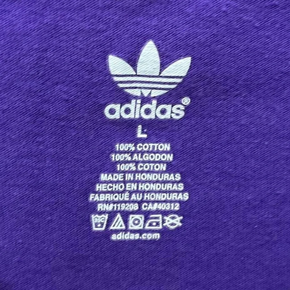 Adidas Los Angeles Lakers Purple Graphic Tee